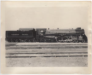 Canadian Pacific Railway (CPR) antique photos of trains